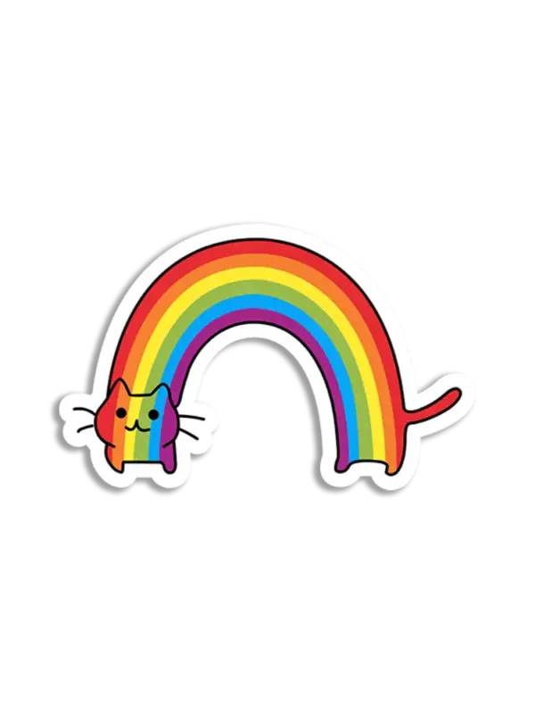 Rainbow Cat Sticker