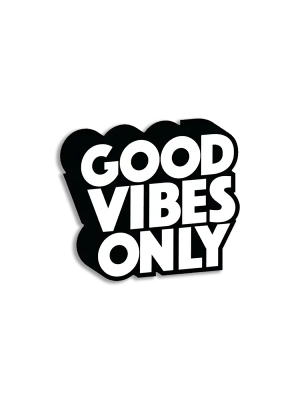 Good Vibes Only Sticker