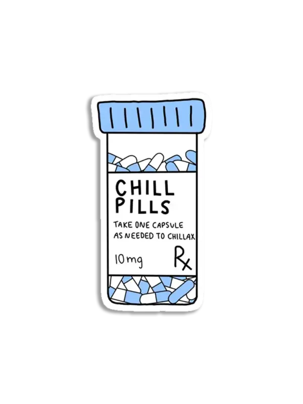 Chill Pills Sticker