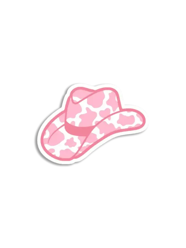 Cowgirl Hat Sticker