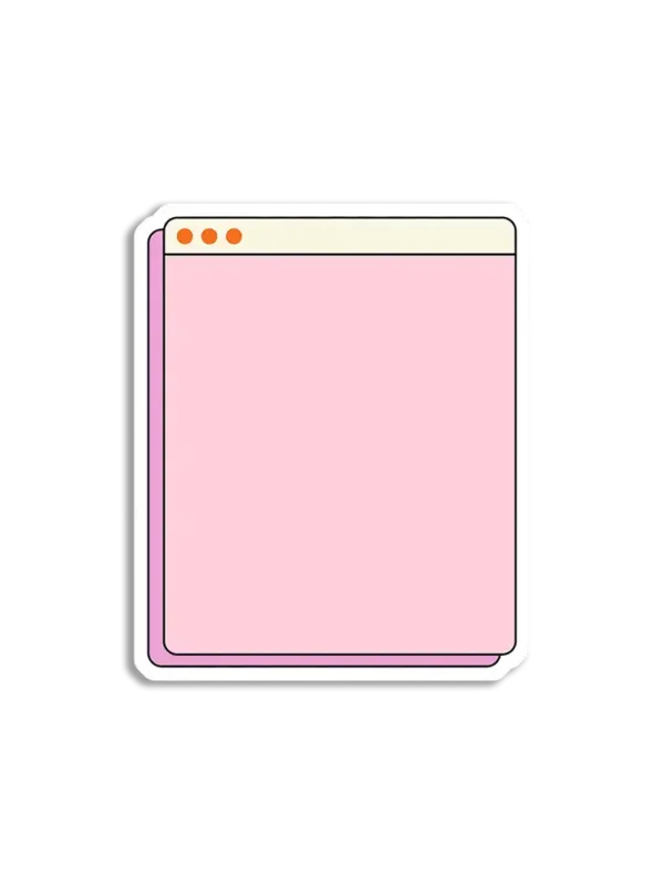 Pink Browser VSCO Sticker