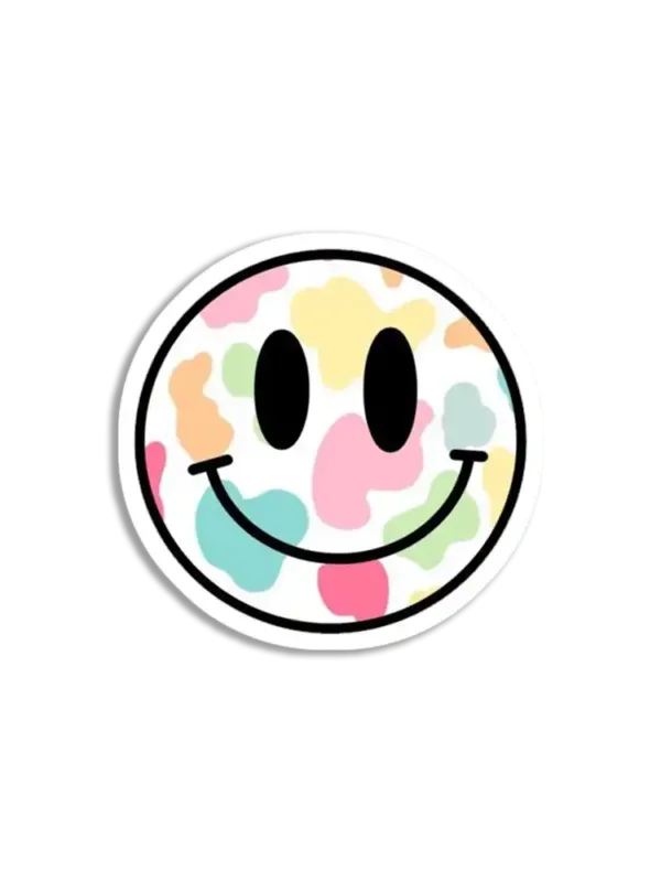 Pastel Smiley Sticker