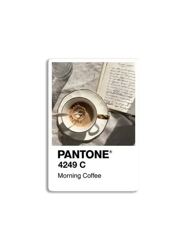 Pantone Morning Coffee Sticker