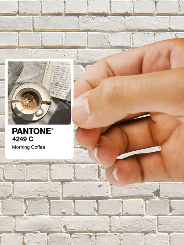 Pantone Morning Coffee Sticker - Dheeth By Nature SINGLE2516A 1745102009530 49951704 - Dheeth By Nature