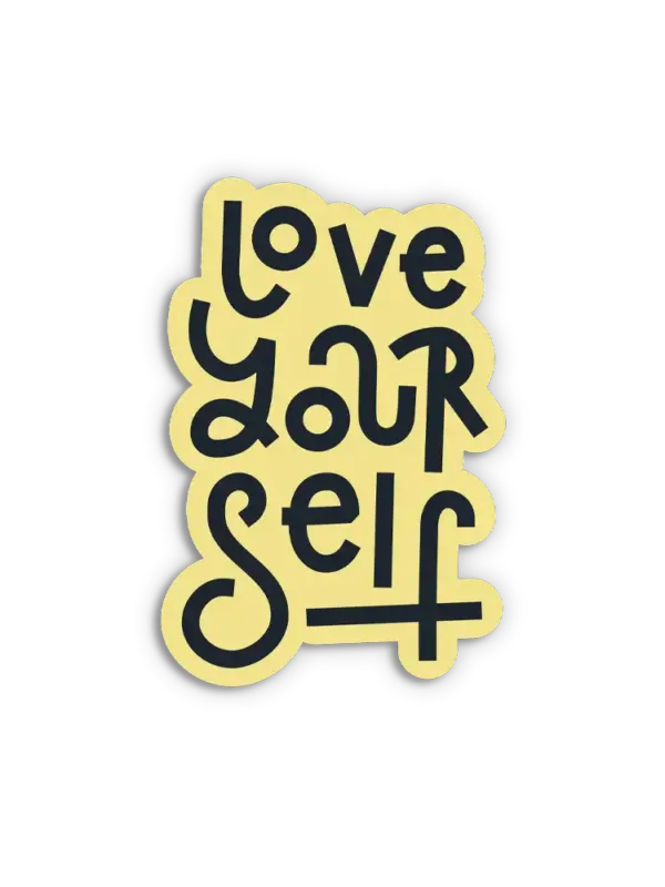 Love Yourself Sticker