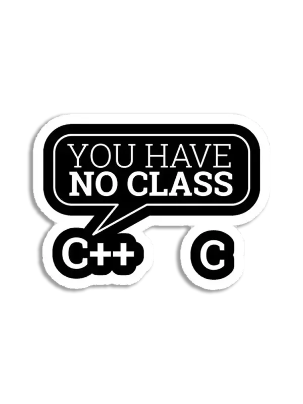 You have no class Sticker