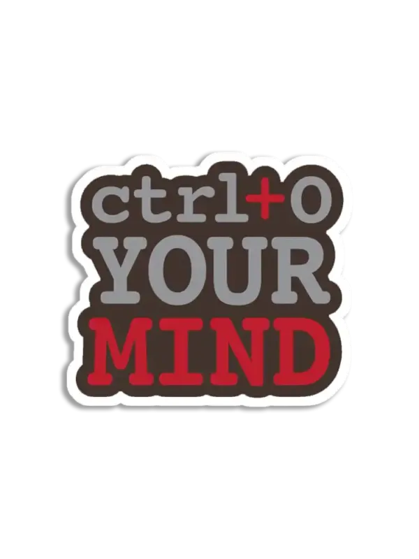 Ctrl+O Open your Mind