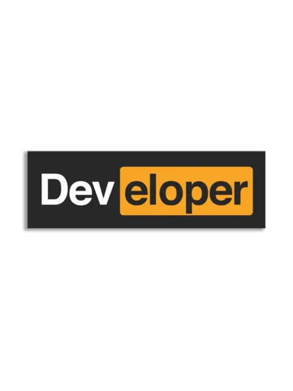 Developer Sticker
