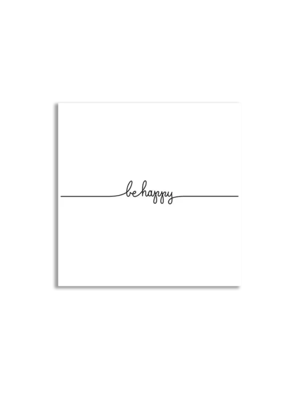 Be Happy Sticker