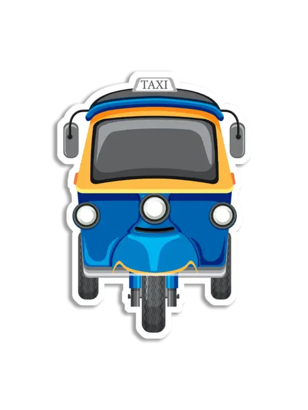 Tuktuk Sticker