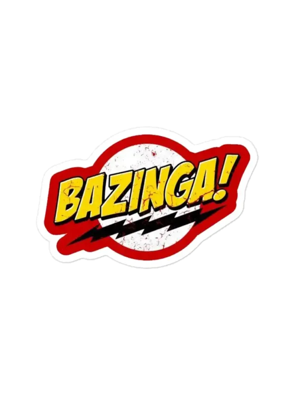 Bazinga Sticker