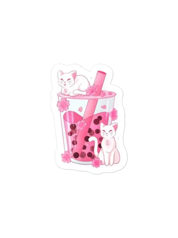 Boba Tea Kawaii Sticker