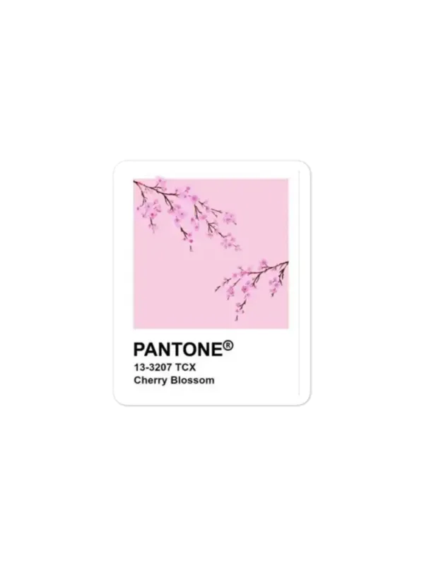 Cherry Blossom Pantone Sticker