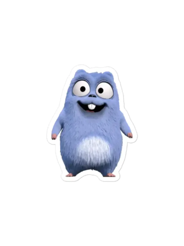 Grizzy and Lemmings Sticker