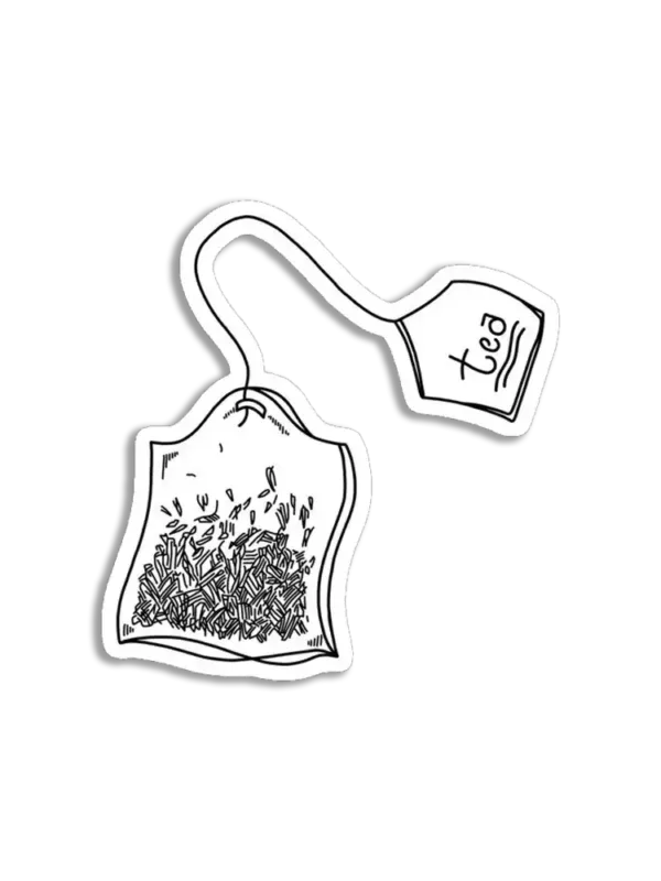 Tea Bag Sticker