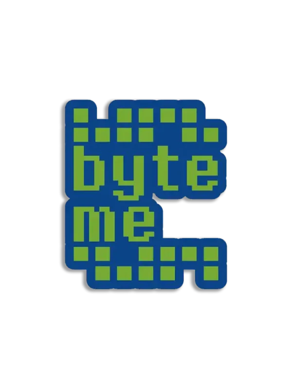 Byte Me Sticker