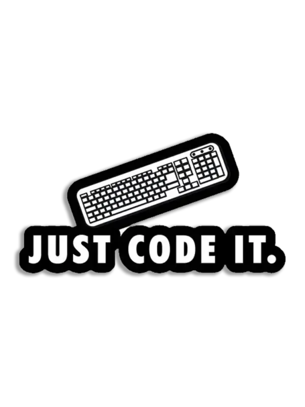 Just Code Sticker