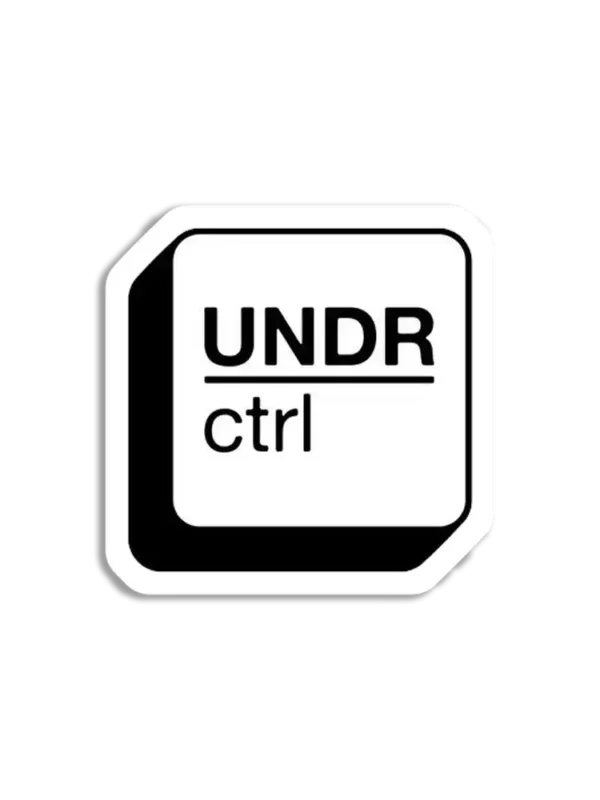 Under Control Sticker