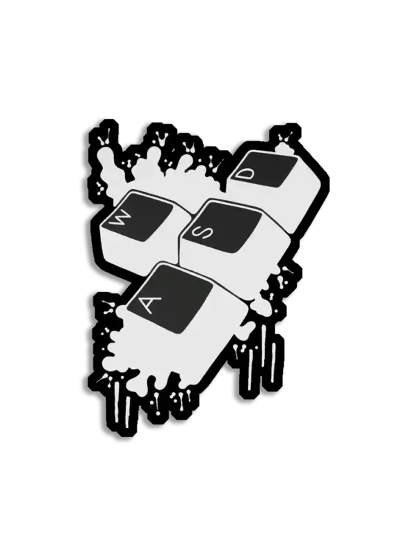 WASD Sticker