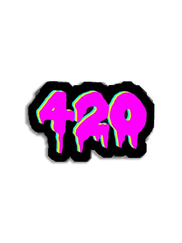 Neon 420 Sticker