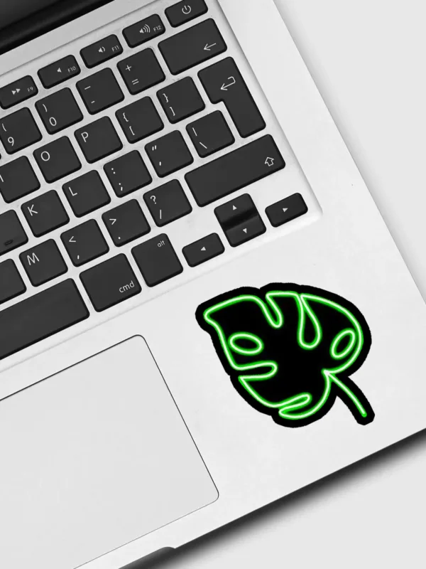 Neon Leaf Sticker - Dheeth By Nature SINGLE5067B 1745102017421 838177850 - Dheeth By Nature