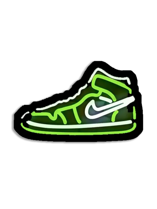 Neon Shoe Sticker