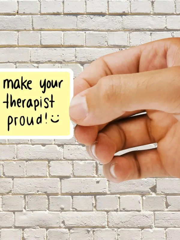 Make your therapist proud Sticker - Dheeth By Nature SINGLE5083A 1745102017767 688549893 - Dheeth By Nature