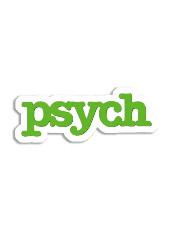 Psych Sticker