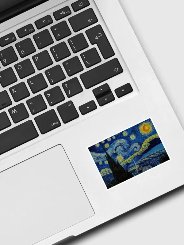 Vincent Van Gogh Starry Night Sticker - Dheeth By Nature SINGLE5129B 1745102019097 846649859 - Dheeth By Nature