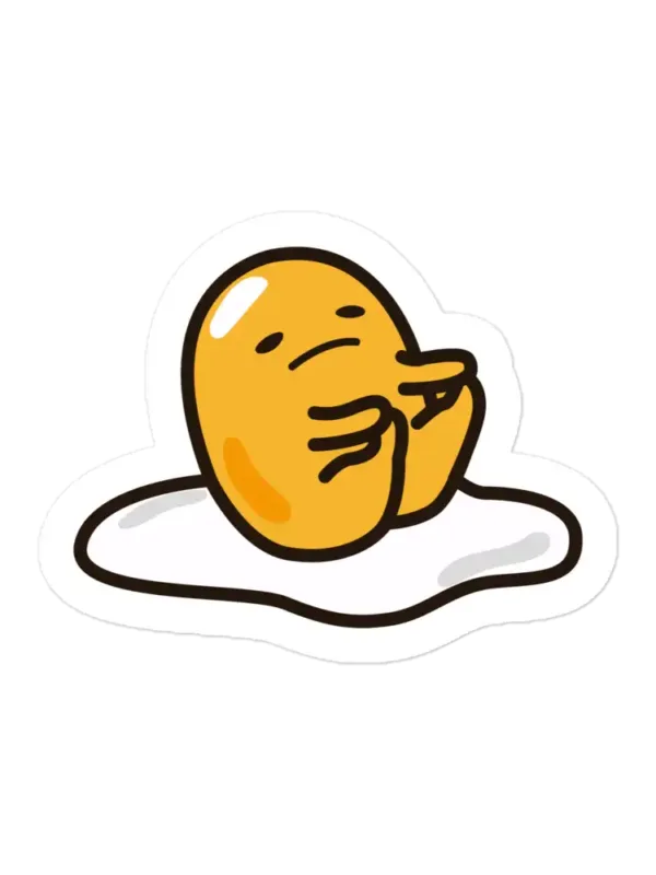 Busy Gudetama Sticker