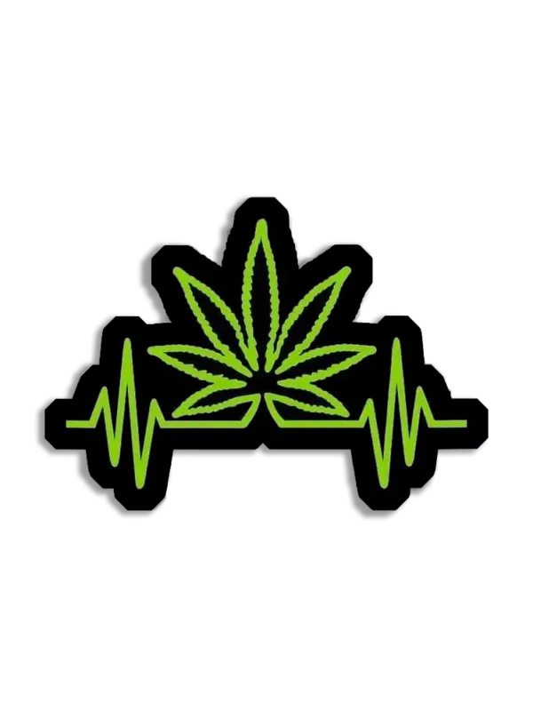 Neon Go Green Sticker