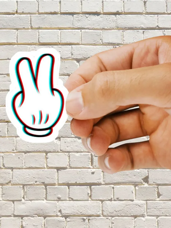 Trippy Peace Sticker - Dheeth By Nature SINGLE5157A 1745102020236 691964201 - Dheeth By Nature