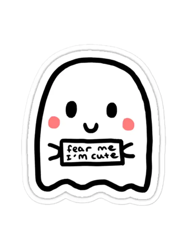 Cute Ghost Sticker
