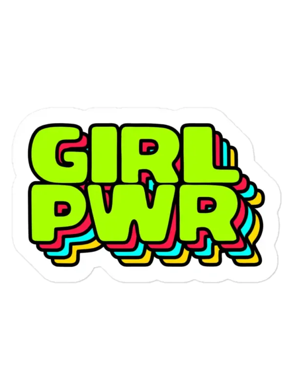 Girl Power Sticker