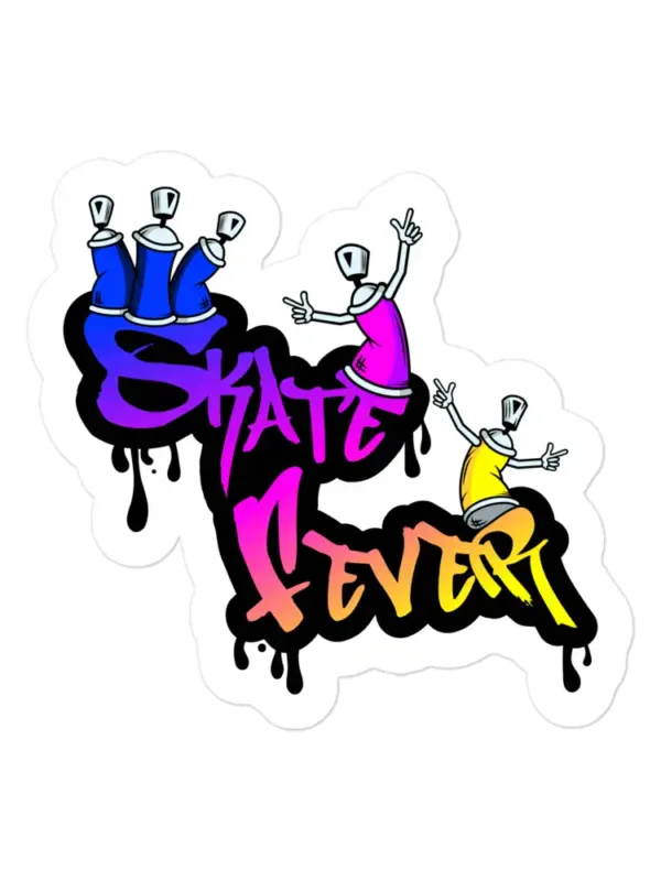 Graffiti Skate Fever Sticker