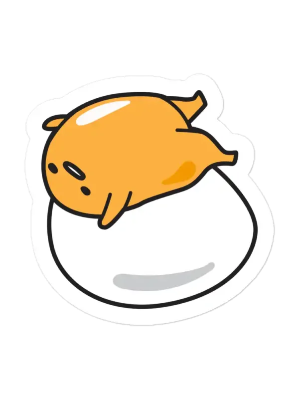 Gudetama Eggcercise Sticker