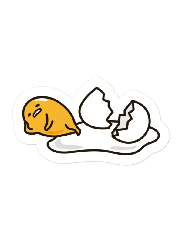 Gudetama Lies Sticker