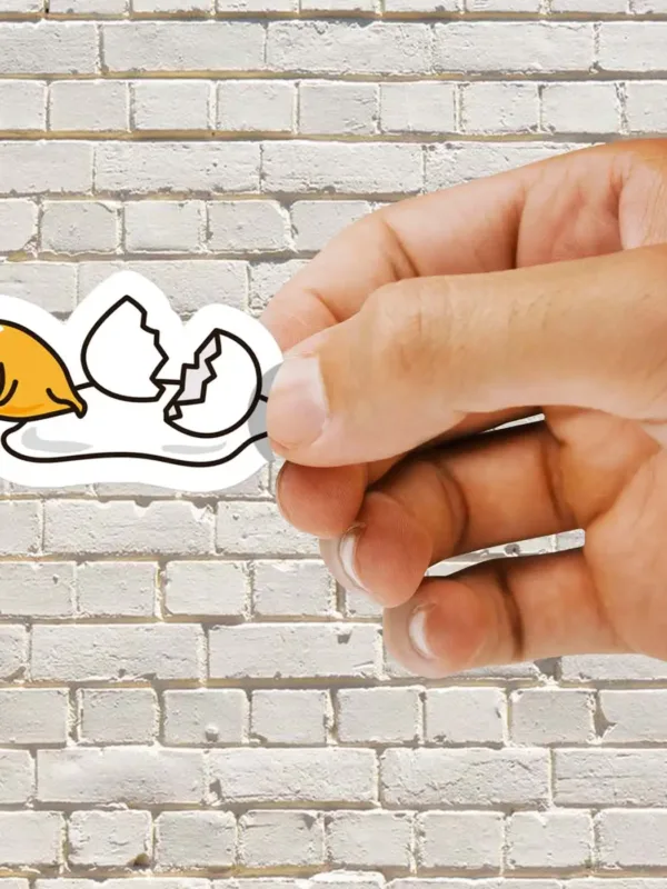 Gudetama Lies Sticker - Dheeth By Nature SINGLE548A 1745101998019 949430631 - Dheeth By Nature