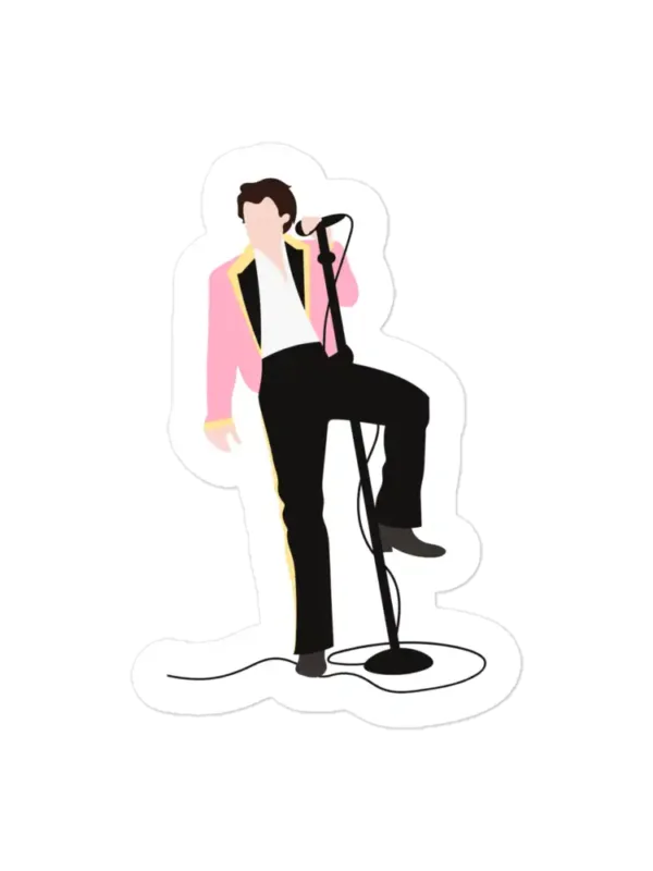 Harry Styles in a Pink Jacket Sticker