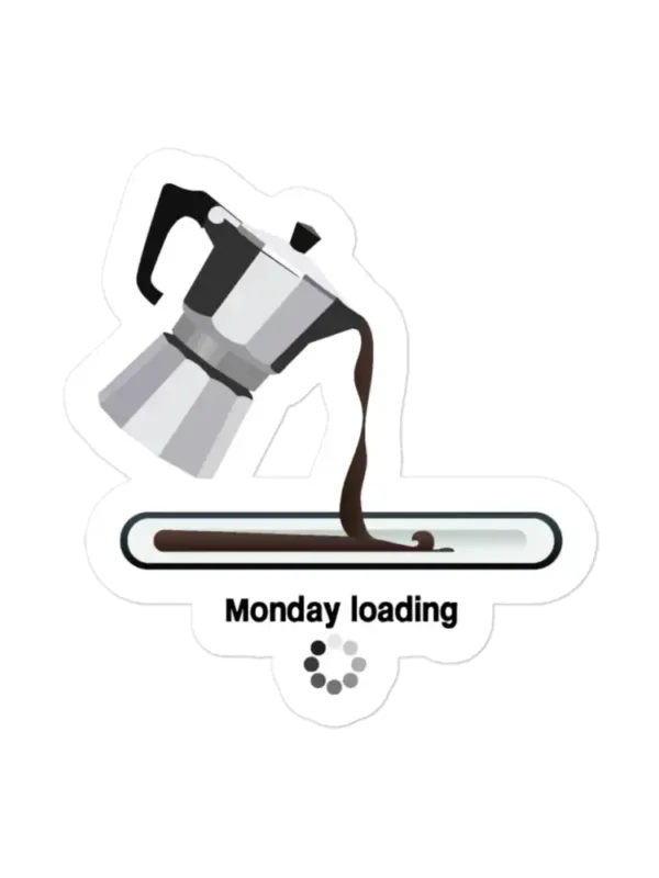 Monday Loading Sticker