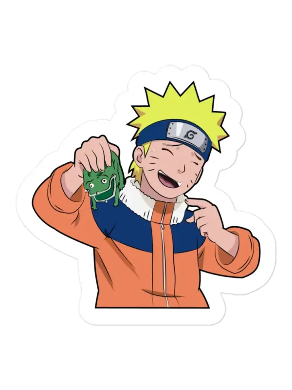 Naruto Uzumaki and Purse Sticker
