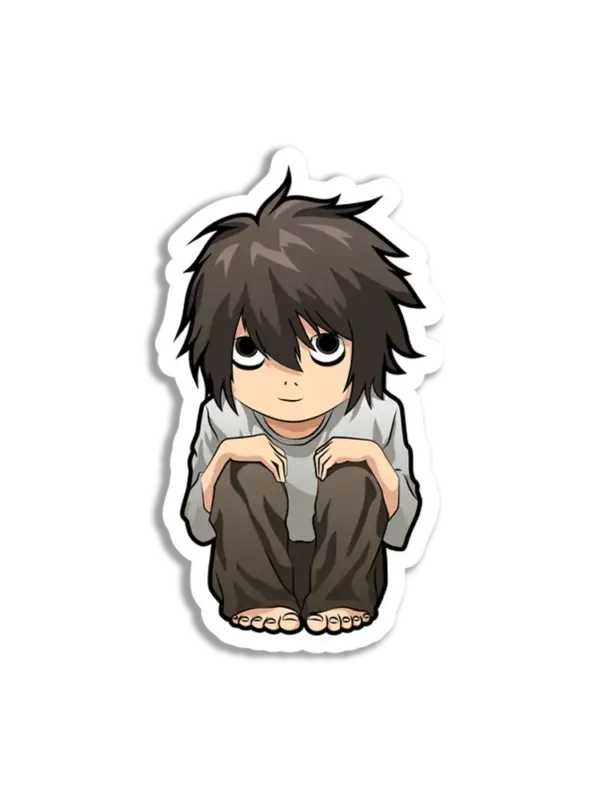 Chibi L Sticker