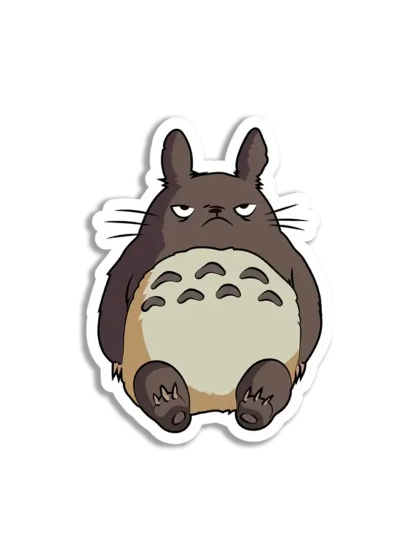 Totoro Angry Sticker