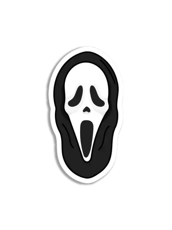 Ghost face Sticker Sticker