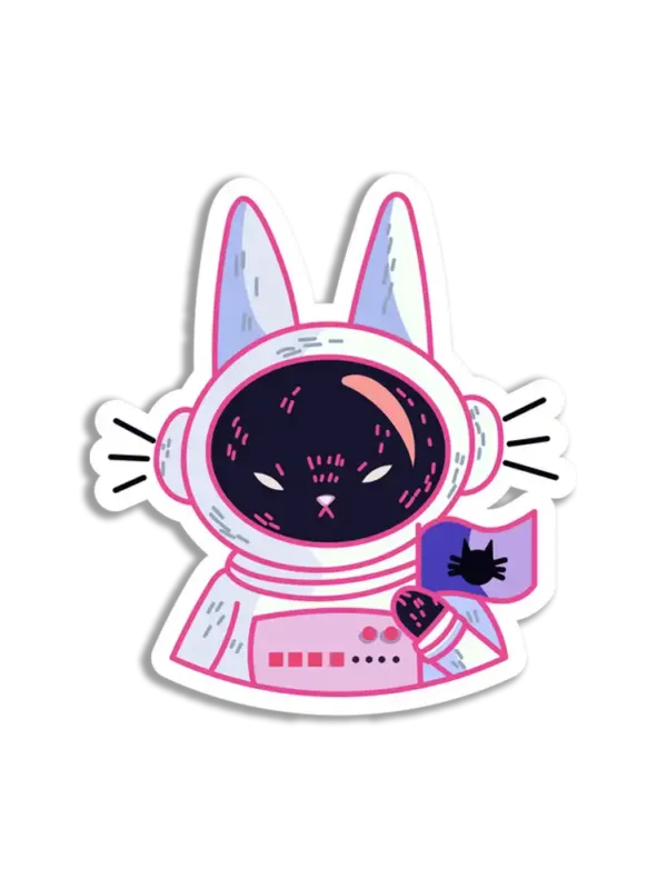Astronaut Cat Sticker