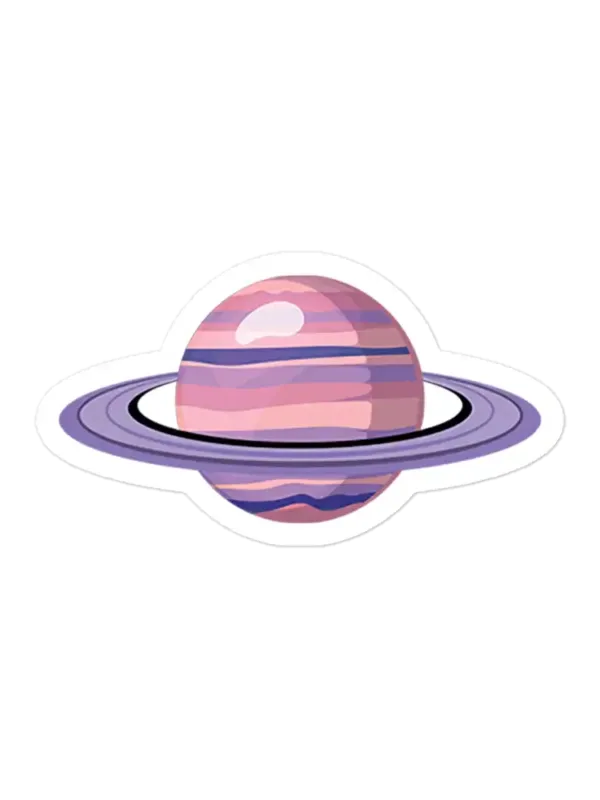 Saturn Planet Sticker