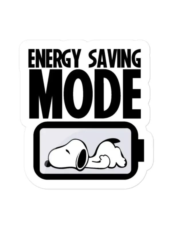 Snoopy Energy Saving Mode