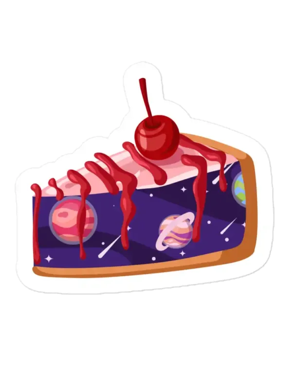 Space Cake Sticker