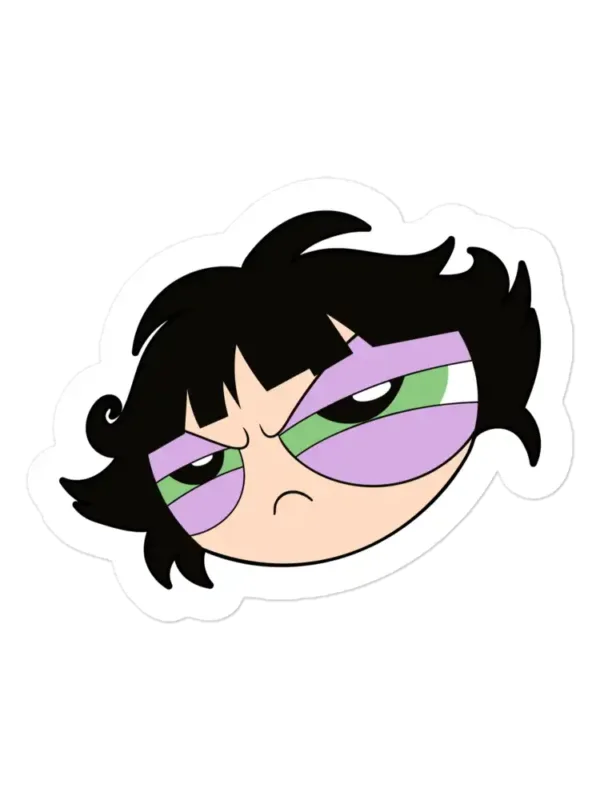 The Powerpuff Girls Tired Buttercup Sticker