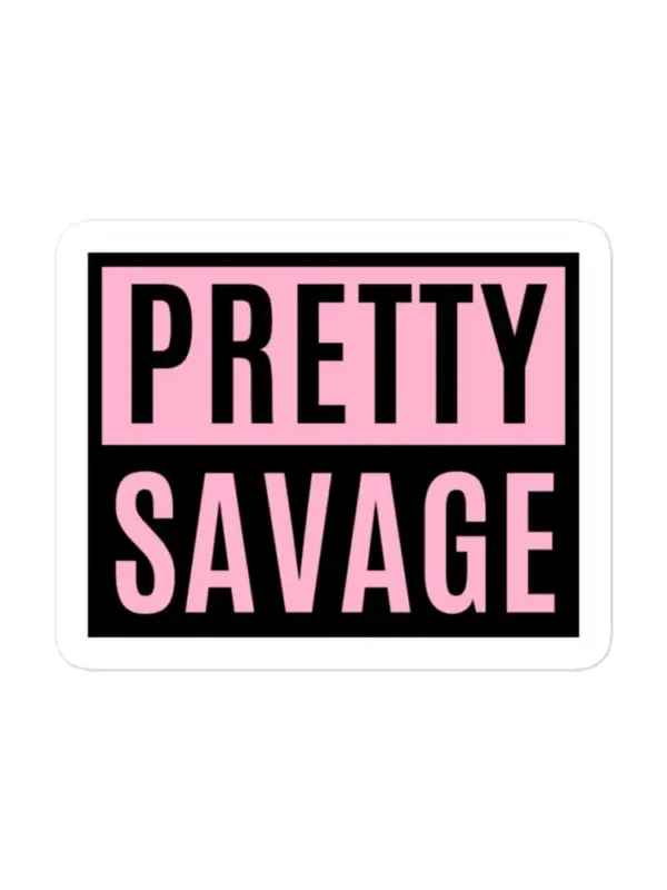 Pretty Savage BlackPink Sticker